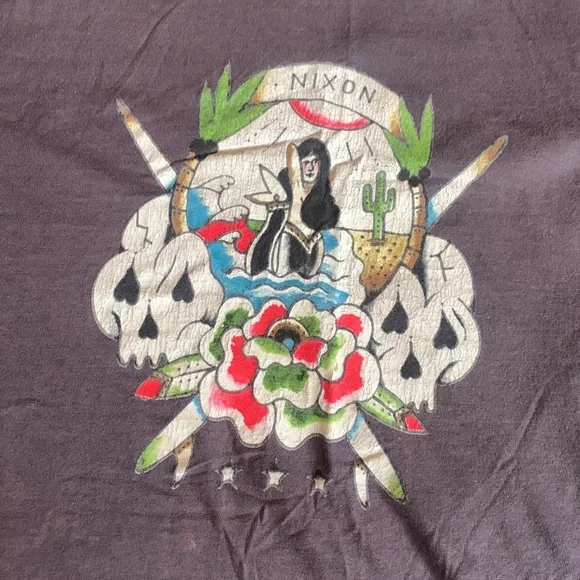 Nixon Mens T-shirt, Size M *4 for $20* - Picture 3 of 4